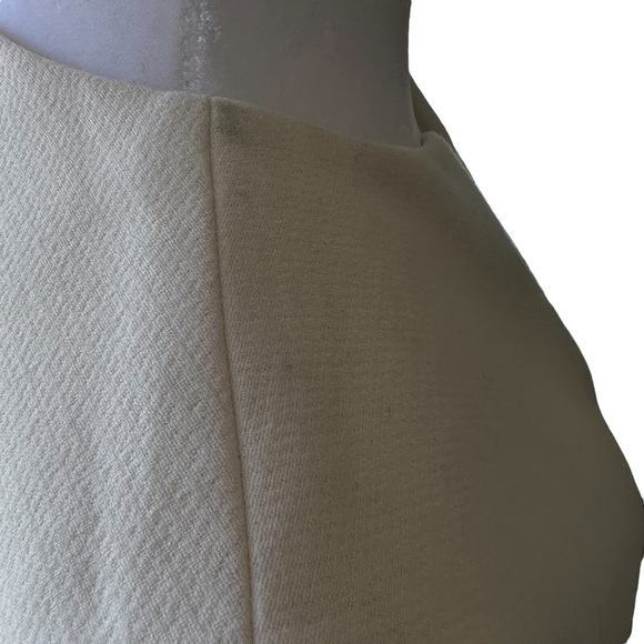 L’Agence Exclusively for Intermix - Ivory Sleeveless Sheath Dress Sz 2 - Picture 5 of 10